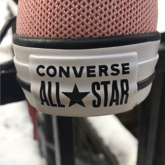 Converse All Star rust / pink ‘ Storm’ kicks low top snickers HP 25 - Picture 2 of 11